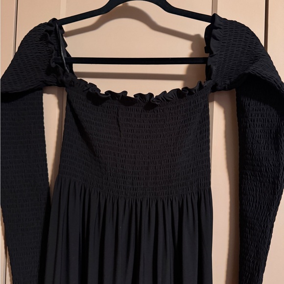 Hill House Black Off the Shoulder Maxi Dress - Picture 3 of 4